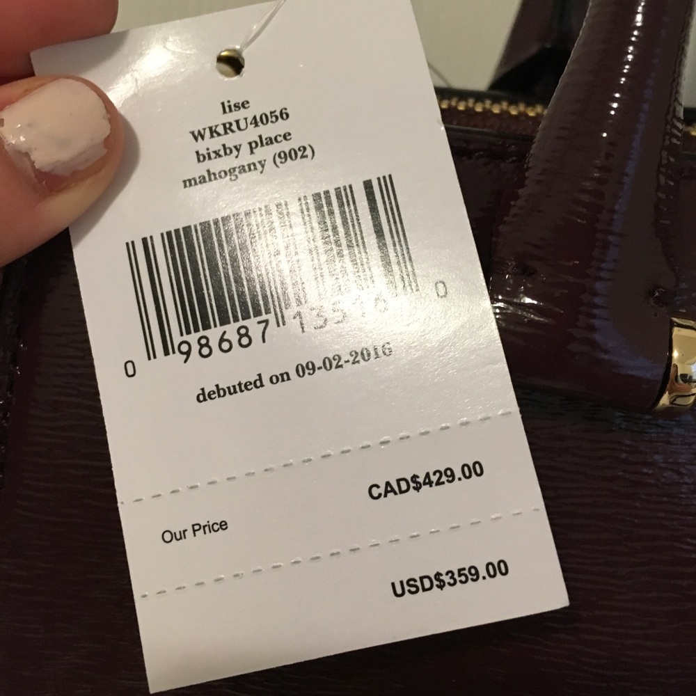 NWT Kate spade Bixby place lise satchel bag - Picture 2 of 6